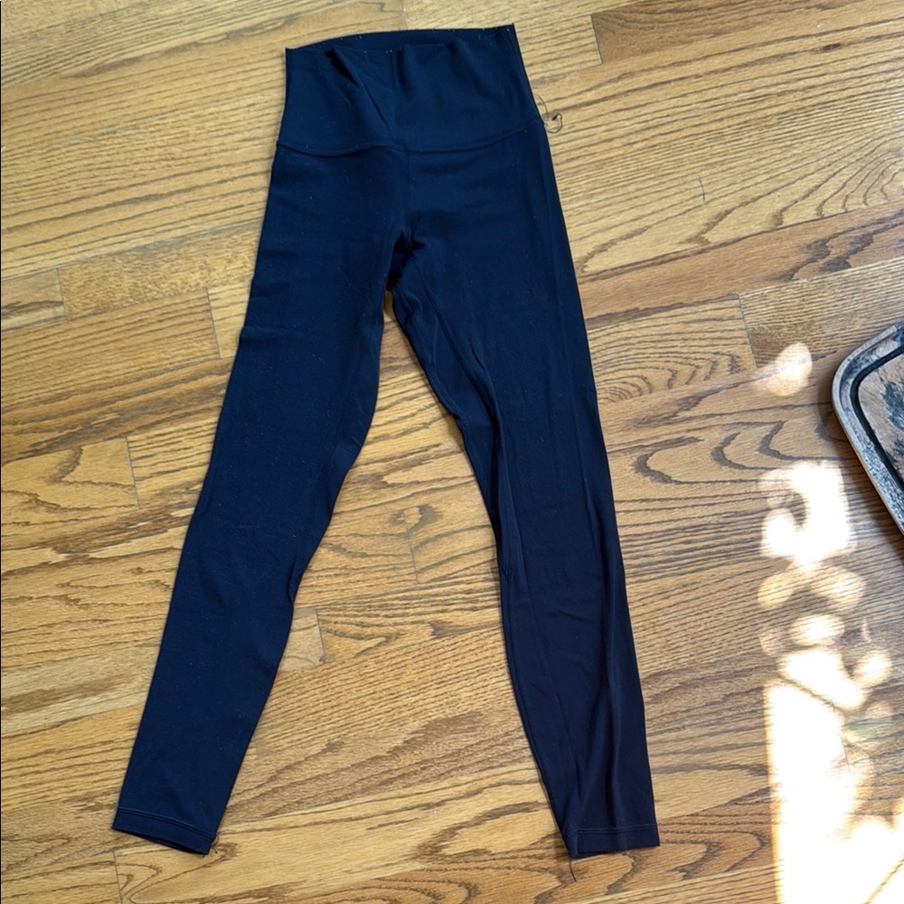 Black Lululemon Align Leggings Size 0